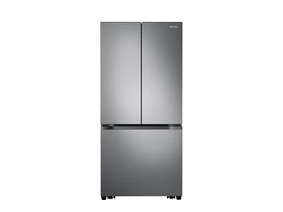 18 cu. ft. Smart Counter Depth 3-Door French Door Refrigerator in Stainless Look | Samsung Business US