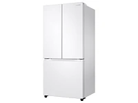 RF18A5101WW/AA | 18 cu. ft. Smart Counter Depth 3-Door French Door Refrigerator in White | Samsung Business US