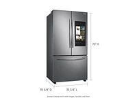 RF28T5F01SR/AA | 28 cu. ft. 3-Door French Door Refrigerator with Family Hub™ in Stainless Steel | Samsung Business US