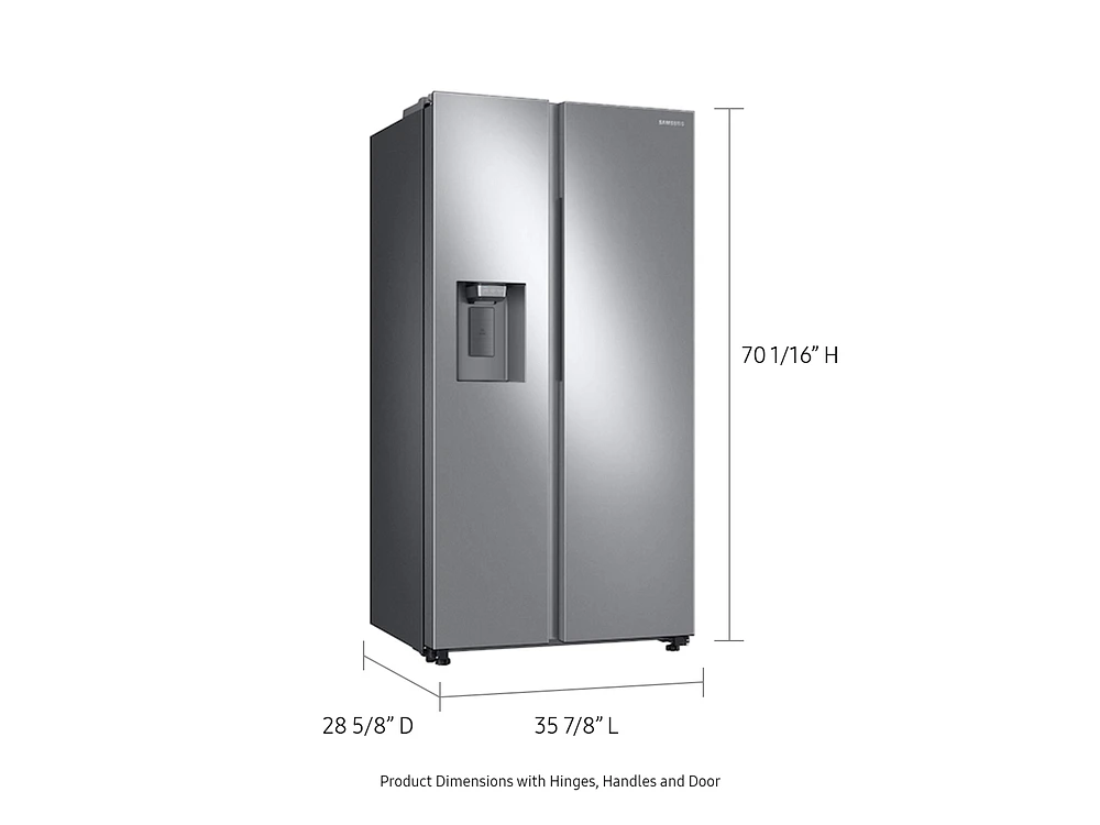 Side-by-Side Refrigerator with Ice Maker (RS22T5201SR) | Samsung US