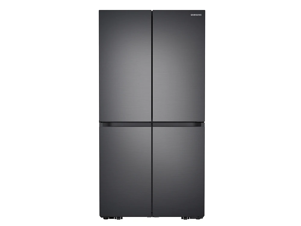 RF23A9071SG/AA | 23 cu. ft. Smart Counter Depth 4-Door Flex™ refrigerator with AutoFill Water Pitcher and Dual Ice Maker in Black Stainless Steel | Samsung Business US