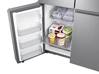 RF23A9071SR/AA | 23 cu. ft. Smart Counter Depth 4-Door Flex™ refrigerator with AutoFill Water Pitcher and Dual Ice Maker in Stainless Steel | Samsung Business US