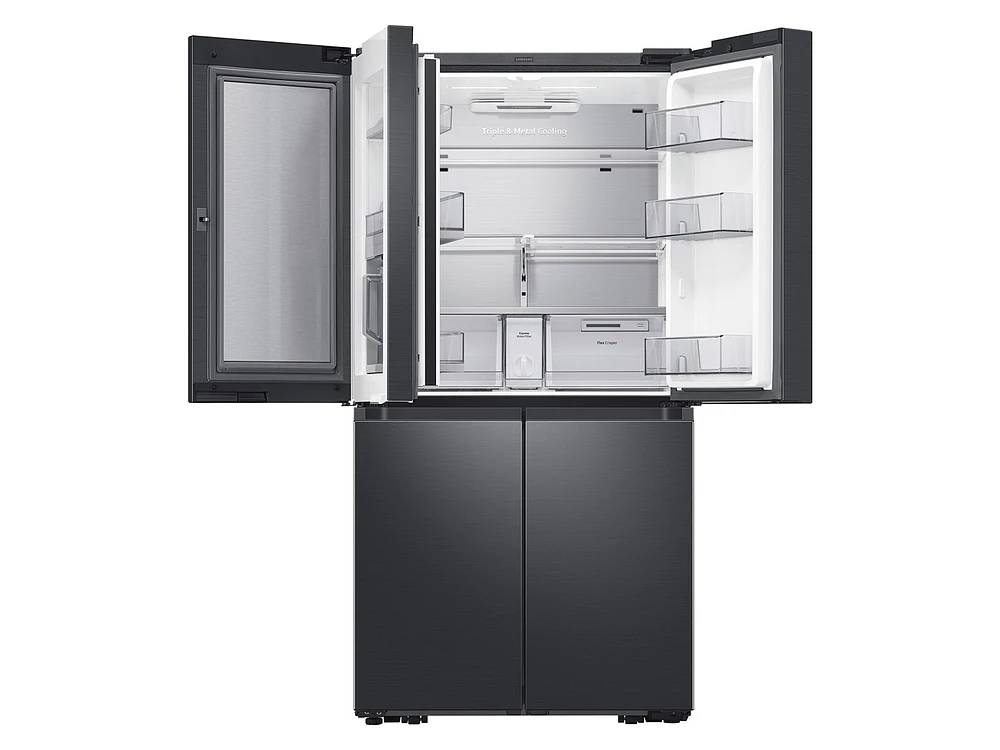 RF23A9771SG/AA | 23 cu. ft. Smart Counter Depth 4-Door Flex™ refrigerator with Family Hub™ and Beverage Center in Black Stainless Steel | Samsung Business US