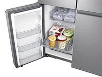 RF23A9771SR/AA | 23 cu. ft. Smart Counter Depth 4-Door Flex™ refrigerator with Family Hub™ and Beverage Center in Stainless Steel | Samsung Business US