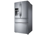 RF25HMIDBSR/AA | 25 cu. ft. Large Capacity 4-Door French Door Refrigerator with External Water & Ice Dispenser in Stainless Steel | Samsung Business US