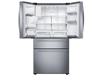 RF25HMIDBSR/AA | 25 cu. ft. Large Capacity 4-Door French Door Refrigerator with External Water & Ice Dispenser in Stainless Steel | Samsung Business US