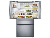 RF25HMIDBSR/AA | 25 cu. ft. Large Capacity 4-Door French Door Refrigerator with External Water & Ice Dispenser in Stainless Steel | Samsung Business US