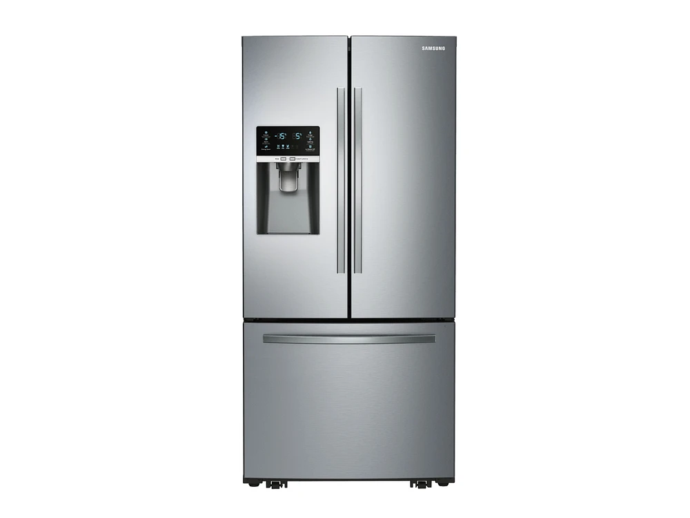 RF26J7510SR/AA | 26 cu. ft. 3-Door French Door Refrigerator with External Water & Ice Dispenser in Stainless Steel | Samsung Business US