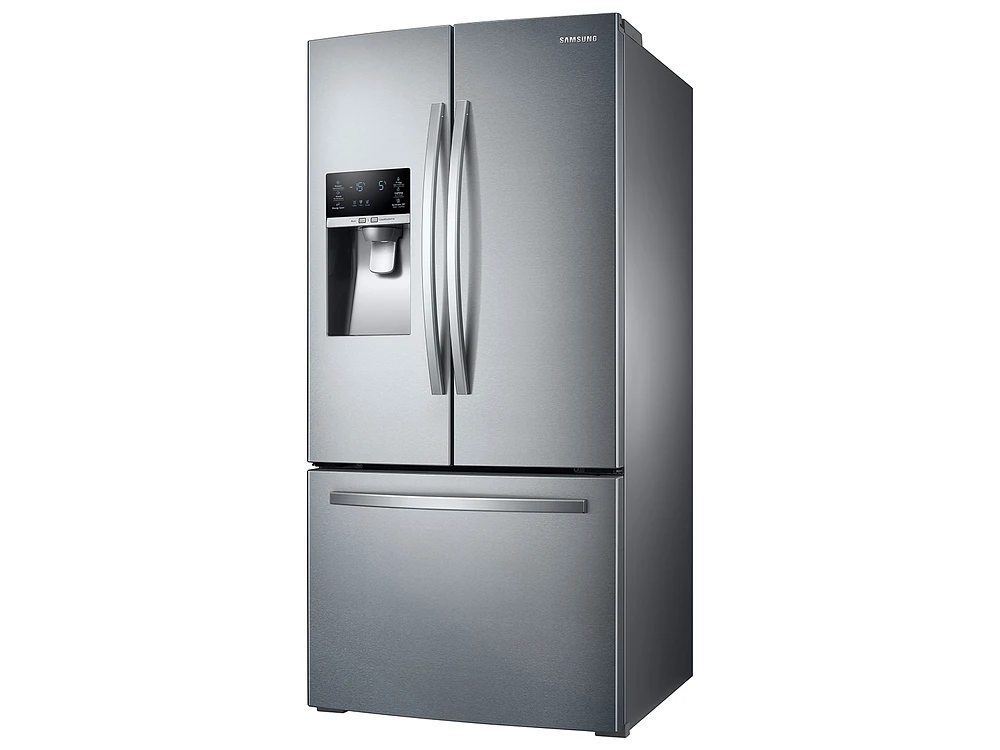 RF26J7510SR/AA | 26 cu. ft. 3-Door French Door Refrigerator with External Water & Ice Dispenser in Stainless Steel | Samsung Business US