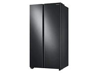 RS23A500ASG/AA | 23 cu. ft. Smart Counter Depth Side-by-Side Refrigerator in Black Stainless Steel | Samsung Business US