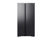 RS28A500ASG/AA | 28 cu. ft. Smart Side-by-Side Refrigerator in Black Stainless Steel | Samsung Business US