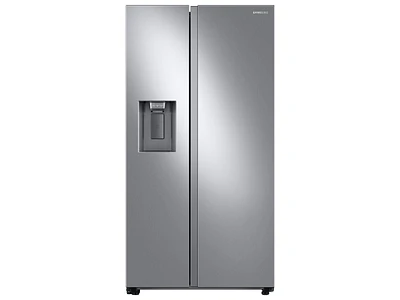 RS27T5201SR/AA | 27.4 cu. ft. Smart Side-by-Side Refrigerator with Large Capacity in Stainless Steel | Samsung Business US