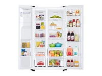 Side-by-Side Refrigerator with Ice Maker (RS27T5200WW) | Samsung US