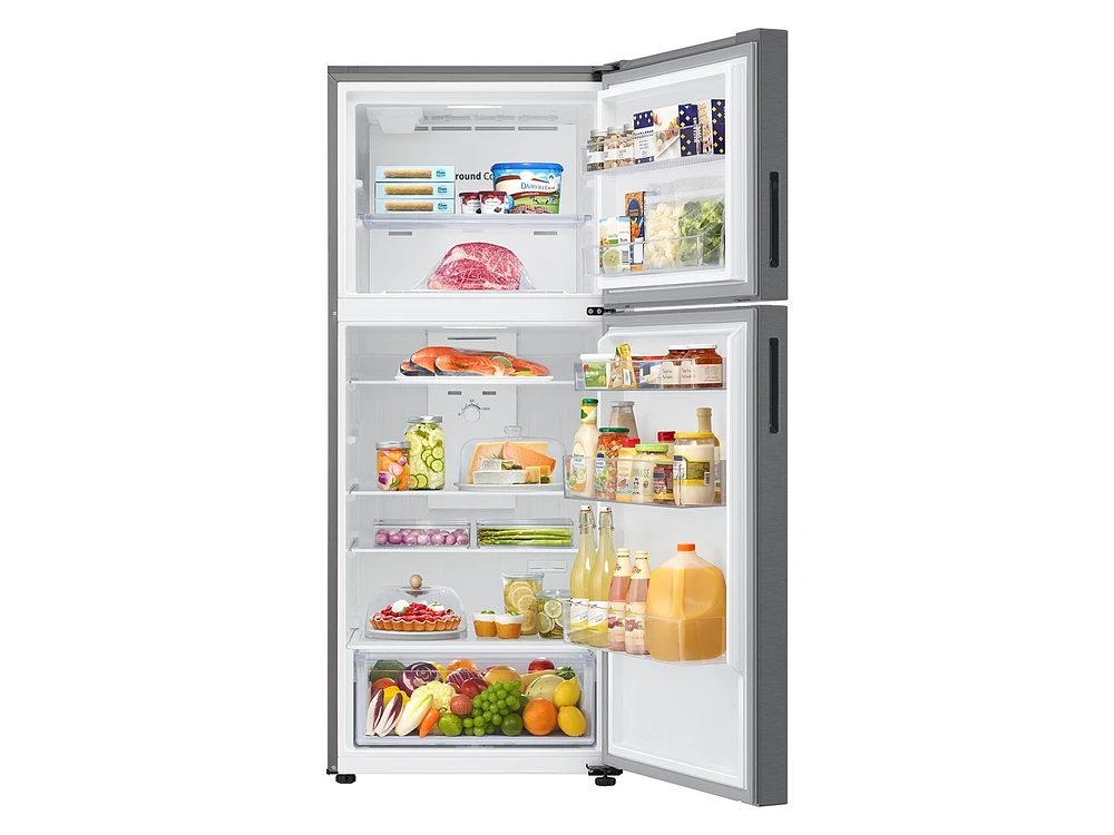 RT16A6195SR/AA | 15.6 cu. ft. Top Freezer Refrigerator with All-Around Cooling in Stainless Steel | Samsung Business US