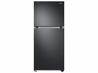 Black Stainless Steel 18 cu. ft. Top Freezer Fridge with FlexZone | Samsung US