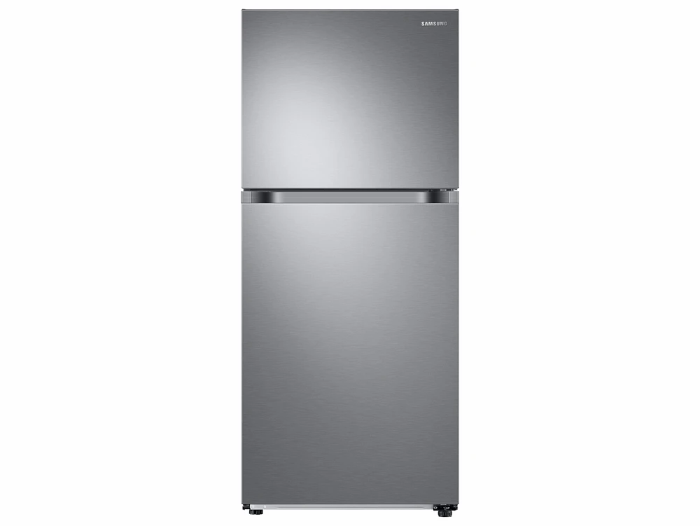 18 cu. ft. Top Freezer Refrigerator with FlexZone™ and Ice Maker in Stainless Steel Refrigerator - RT18M6215SR/AA | Samsung US