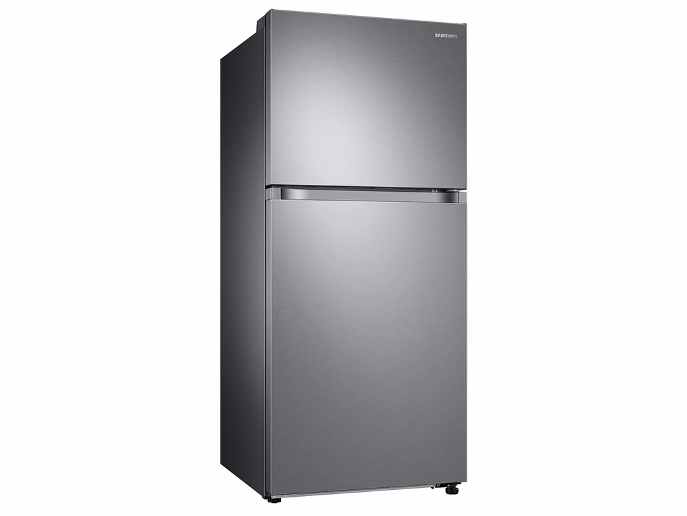 18 cu. ft. Top Freezer Refrigerator in Stainless Steel (RT18M6213SR) | Samsung US