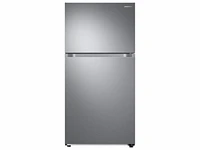 Stainless Steel cu. ft. Top Freezer Fridge with Ice Maker | Samsung US