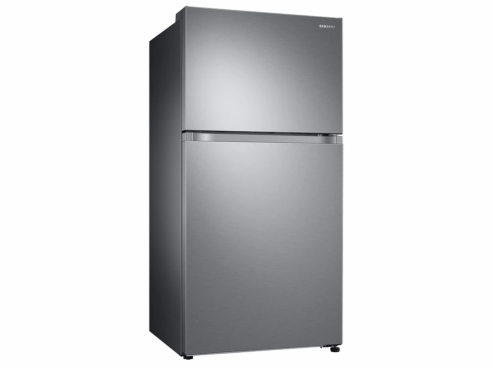 Stainless Steel cu. ft. Top Freezer Fridge with Ice Maker | Samsung US