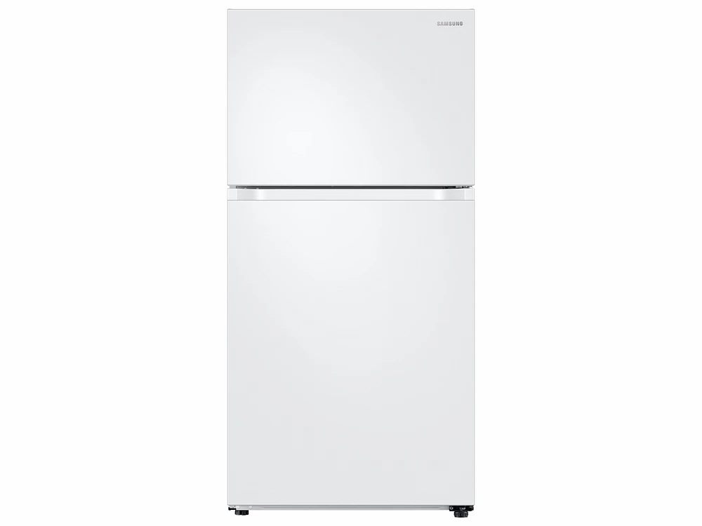 RT21M6215WW/AA | 21 cu. ft. Top Freezer Refrigerator with FlexZone™ and Ice Maker in White | Samsung Business US