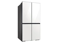 RF23A967535/AA | Bespoke Counter Depth 4-Door Flex™ Refrigerator (23 cu. ft.) in White Glass (2021) | Samsung Business US