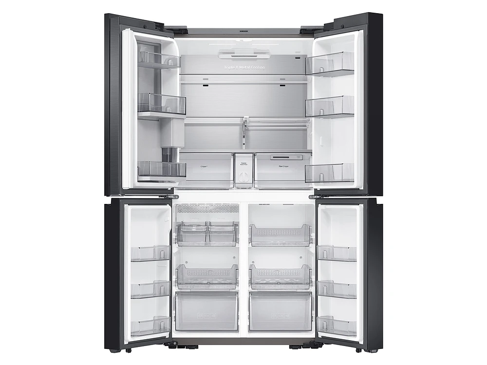 RF23A967535/AA | Bespoke Counter Depth 4-Door Flex™ Refrigerator (23 cu. ft.) in White Glass (2021) | Samsung Business US