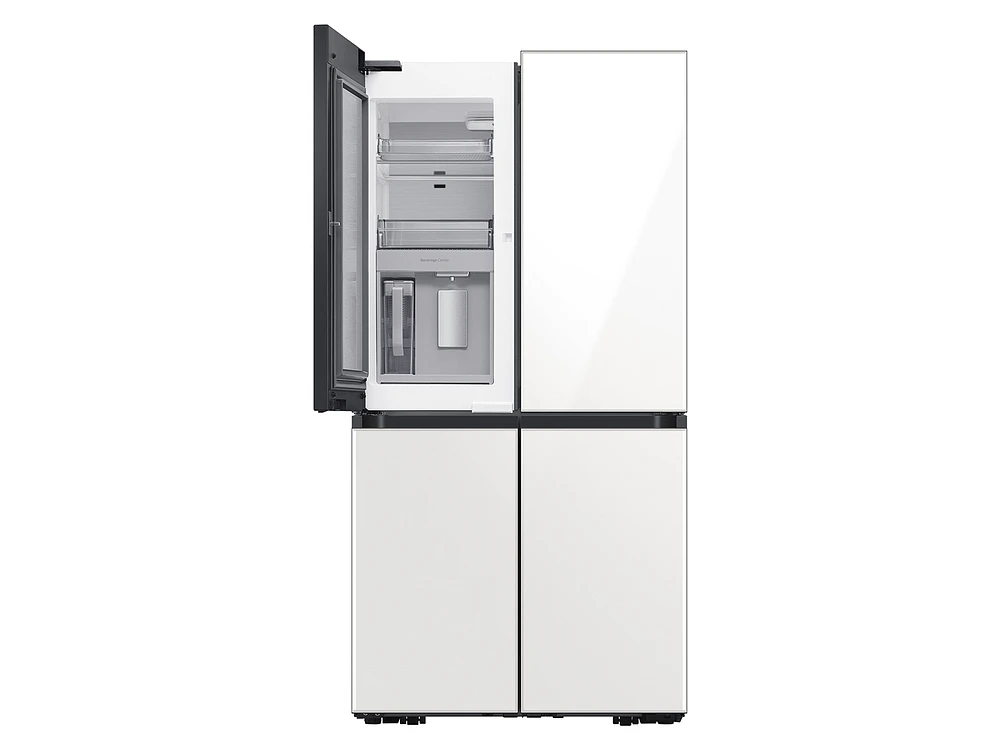 RF23A967535/AA | Bespoke Counter Depth 4-Door Flex™ Refrigerator (23 cu. ft.) in White Glass (2021) | Samsung Business US