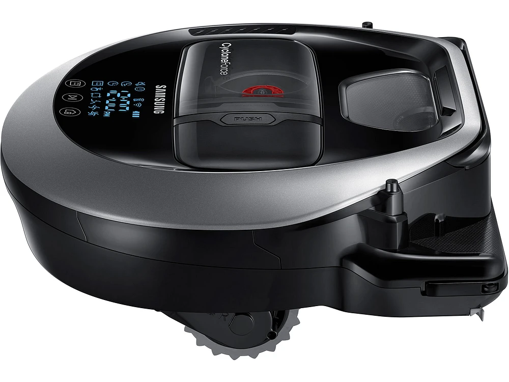 VR2AM7065WS/AA | POWERbot™ Smart Robot Vacuum with Visionary Mapping™ in Satin Titanium | Samsung Business US