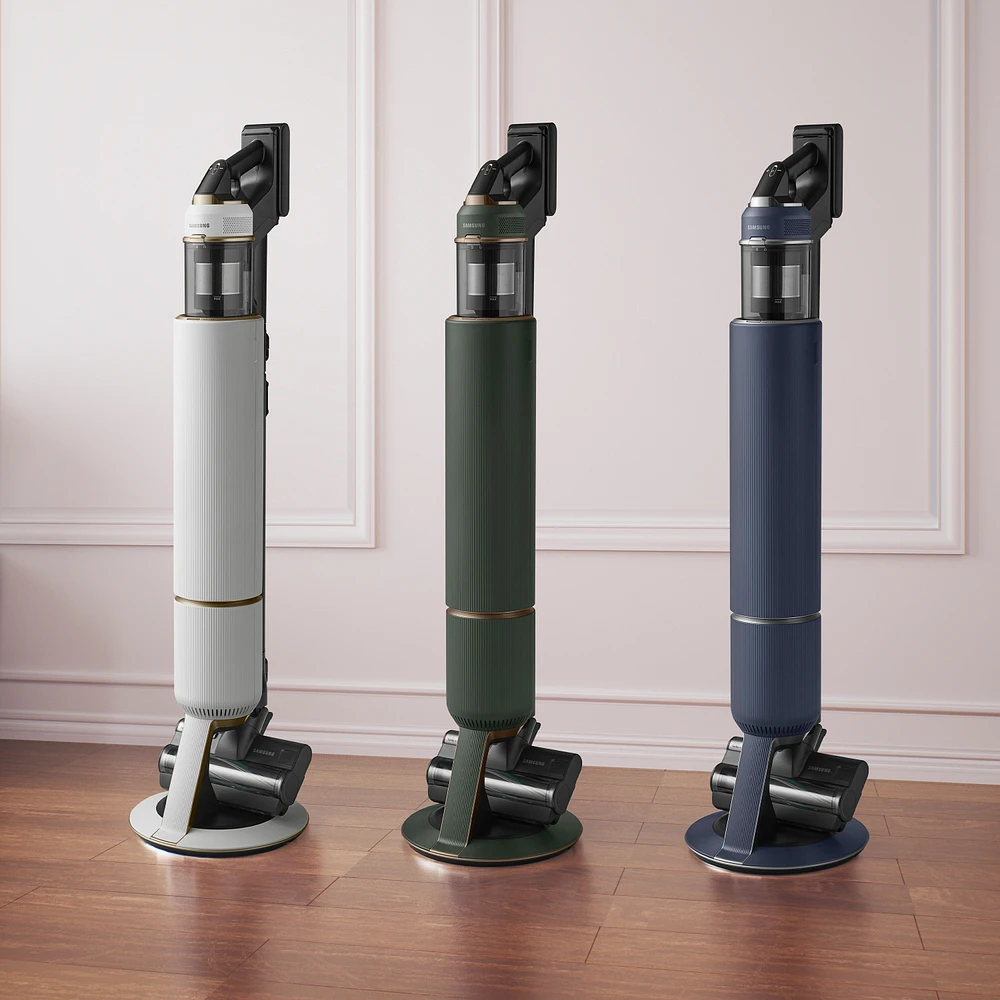 Bespoke Jet™ Cordless Stick Vacuum with All in One Clean Station in Woody Green (2022) - VS20A95923N/AA | Samsung US