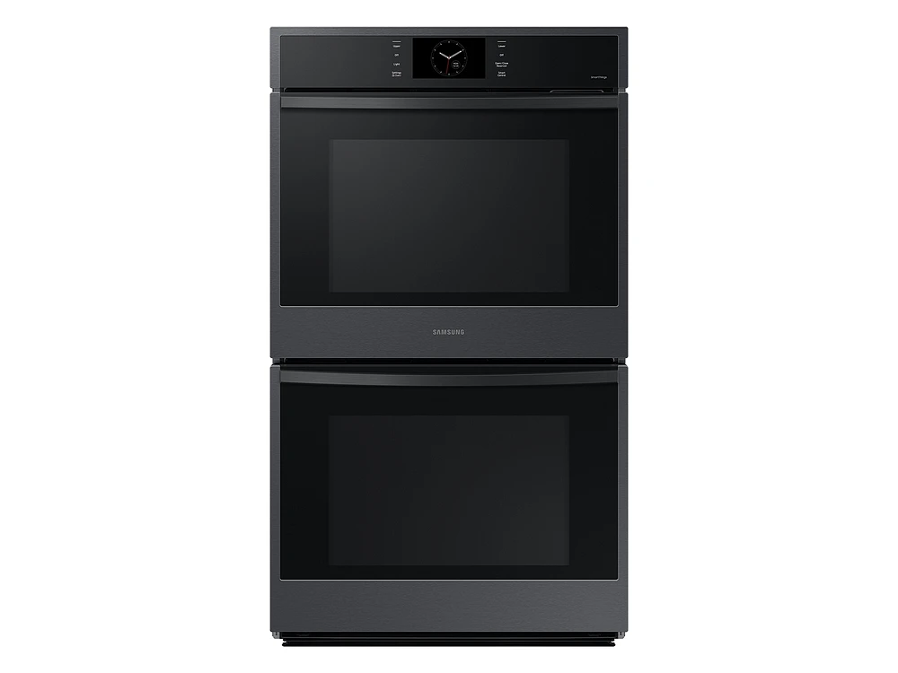 30" Double Wall Oven in Matte Black | Samsung US