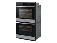 30" Double Wall Oven with Steam Cook in Stainless Steel | Samsung Business US