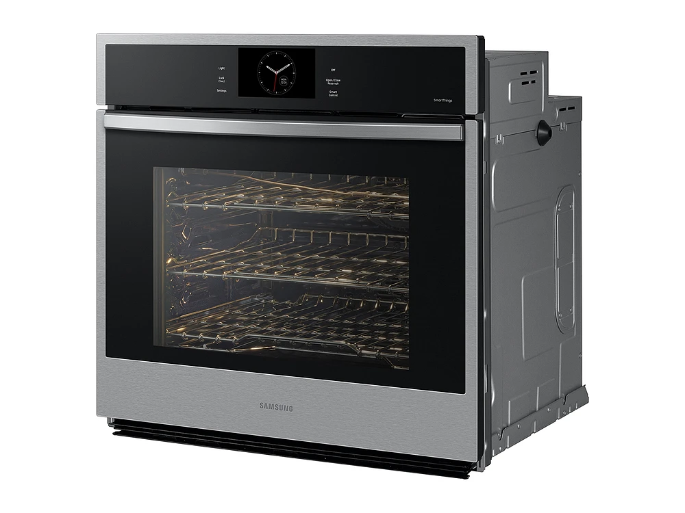 NV51CG600SSRAA | 30" Single Wall Oven with Steam Cook in Stainless Steel | Samsung Business US