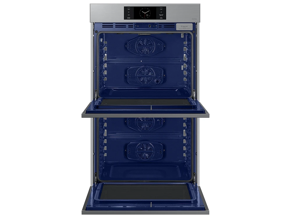 Bespoke 30" Stainless Steel Double Wall Oven with AI Pro Cooking™ Camera | Samsung Business US