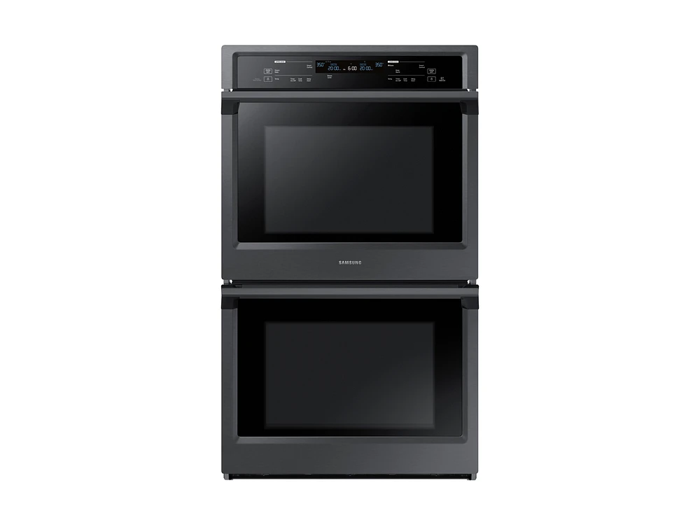 NV51K6650DG/AA | 30" Smart Double Wall Oven with Steam Cook in Black Stainless Steel | Samsung Business US