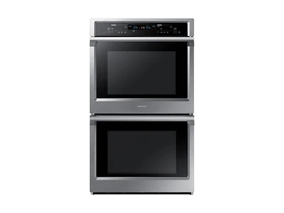 NV51K6650DS/AA | 30" Smart Double Wall Oven with Steam Cook in Stainless Steel | Samsung Business US