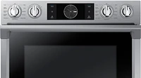 NV51K7770DS/AA | 30" Smart Double Wall Oven with Flex Duo™ in Stainless Steel | Samsung Business US