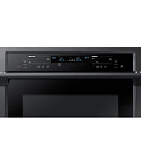 NV51K6650DG/AA | 30" Smart Double Wall Oven with Steam Cook in Black Stainless Steel | Samsung Business US