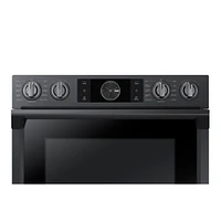 30" Smart Double Wall Oven with Flex Duo™ in Black Stainless Steel - NV51K7770DG/AA | Samsung US