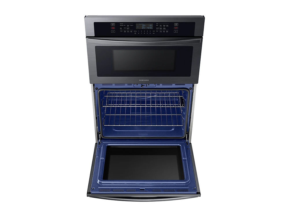 30" Electric Wall Oven Microwave Combo in Stainless Steel | Samsung US