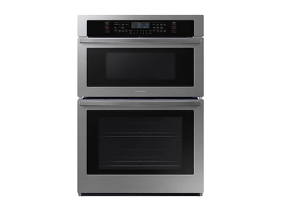 NQ70T5511DS/AA | 30" Smart Microwave Combination Wall Oven in Stainless Steel | Samsung Business US