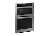 NQ70T5511DS/AA | 30" Smart Microwave Combination Wall Oven in Stainless Steel | Samsung Business US