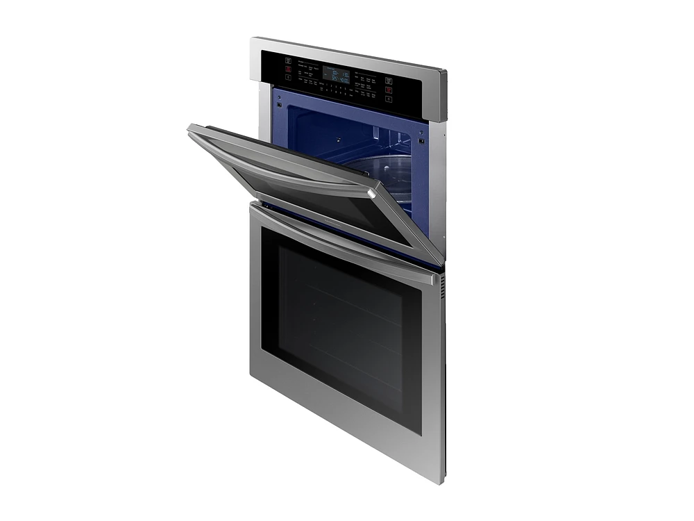 NQ70T5511DS/AA | 30" Smart Microwave Combination Wall Oven in Stainless Steel | Samsung Business US