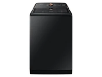 5.4 cu. ft. Extra-Large Capacity Smart Top Load Washer with Pet Care Solution and Auto Dispense System in Brushed Black | Samsung US