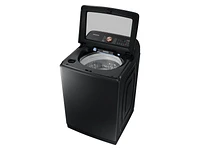 5.4 cu. ft. Extra-Large Capacity Smart Top Load Washer with Pet Care Solution and Auto Dispense System in Brushed Black | Samsung US