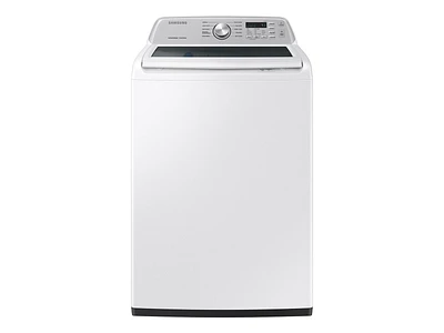 WA44A3405AW/A4 | 4.4 cu. ft. Top Load Washer with ActiveWave™ Agitator and Active WaterJet in White | Samsung Business US