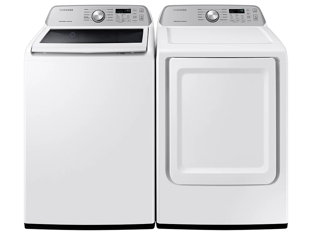 WA44A3405AW/A4 | 4.4 cu. ft. Top Load Washer with ActiveWave™ Agitator and Active WaterJet in White | Samsung Business US