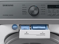 WA44A3405AW/A4 | 4.4 cu. ft. Top Load Washer with ActiveWave™ Agitator and Active WaterJet in White | Samsung Business US