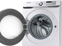 4.5 cu. ft. Front Load Washer with Super Speed in White Washers - WF45T6200AW/US | Samsung US