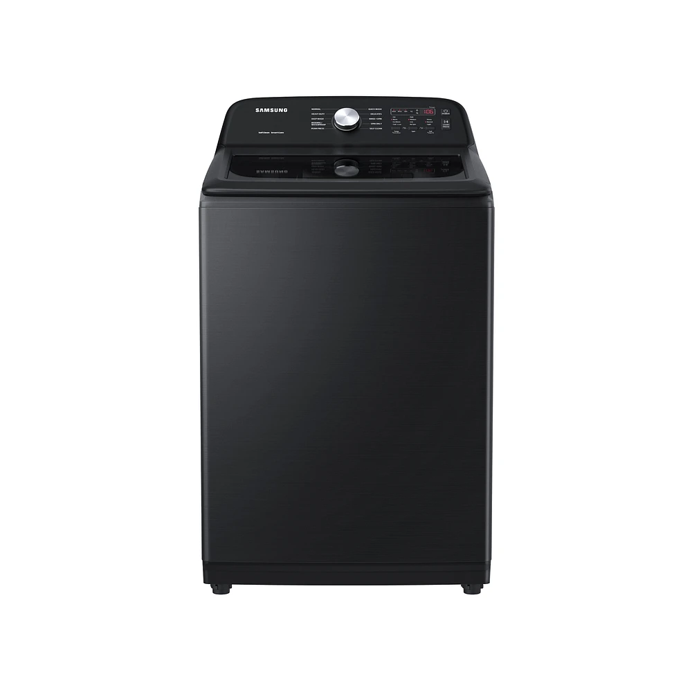 WA50B5100AV/US | 5.0 cu. ft. Large Capacity Top Load Washer with Deep Fill and EZ Access Tub in Brushed Black | Samsung Business US