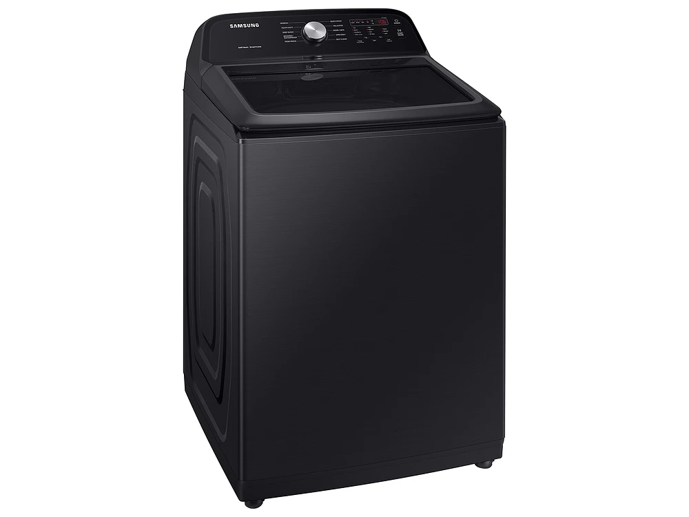 WA50B5100AV/US | 5.0 cu. ft. Large Capacity Top Load Washer with Deep Fill and EZ Access Tub in Brushed Black | Samsung Business US